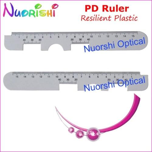 50pcs Optometry PD Pupil Resilient Ruler Meter Measurer Tester Pupilometer PDR01 Free Shipping