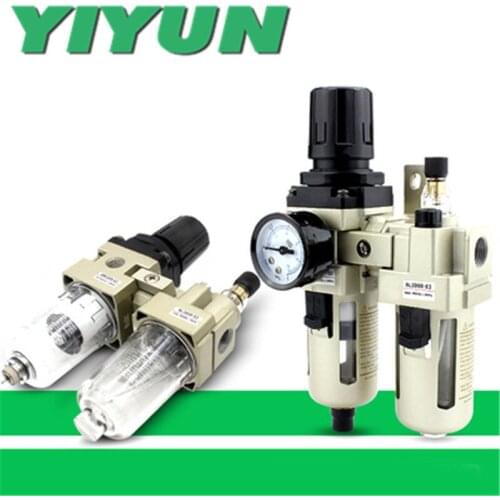 AC4010-06 AC4010-06D AC5010-10 AC5010-10D Air pump dual air pressure regulating valve oil water separator strainer