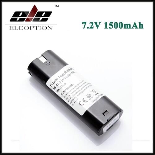 1500mAh 7.2V NI-CD Power Tool Battery For MAKITA 7000 7002 632002-4 191679-9 192532-2 Cordless Drill tool Battery 3700D, 3700DW
