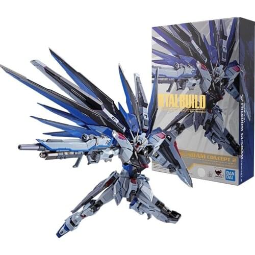 BANDAI Mobile Warrior Gundam Model Gerata Kit Gundam Anime Around Collection Model MB Freedom Gundam 2.0 58058.metal Build