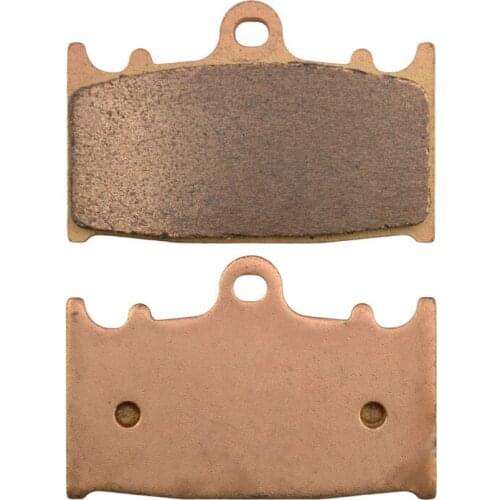 Motorcycle Parts Copper Based Sintered Brake Pads For BERINGER 4 Piston Caliper Front Motor Brake Disk #FA158