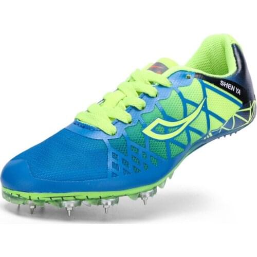 Track And Field For Children Spike Nail Shoes Student Training Sprint Running Sneakers Non-Slip Breathable Sport Shoes D0869