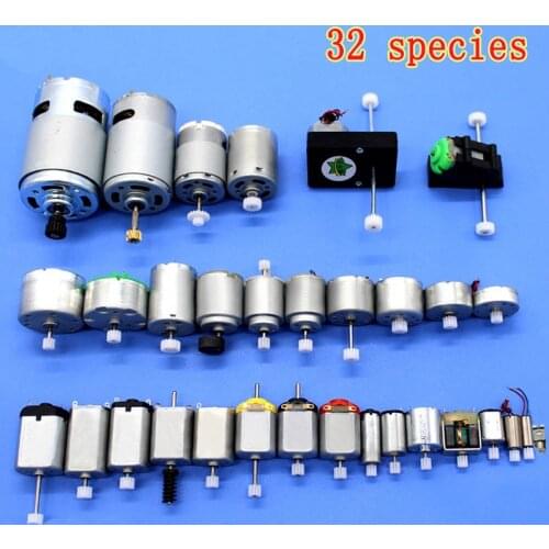 Carbon Brush High Torque 370 Motor DC 7.2V 7.4V 11.1V 12V Micro Motor Strong Magnetic Power Electric Machinery 29900-50000RPM