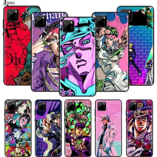 JoJo bizarre adventure For OPPO Realme 2 3 3i 5 5S 5i 6 6S 6i 7 7i Narzo 10 20 Pro Global Silicone Black Soft Phone Case