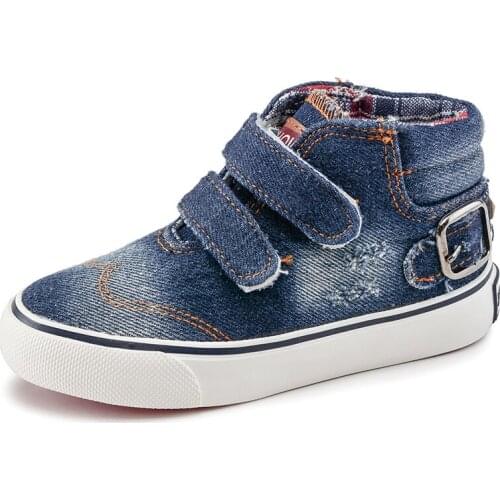 Top Quality Male Children Canvas Shoes KidsCasual Sports Fashion Sneakers Baby Boys High Shoes