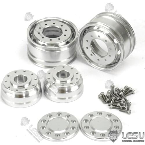 LESU Front Wheel Hub A for 1/14 Bearing Brake for Non Power Axles RC Truck Model Wide Type TH10253