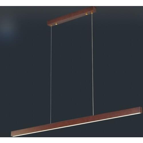 Minimalism LED Wood Pendant Light Lighting for Dining Room Art Home Office Kitchen Study Hanging Lights Indoor Light Fixtures