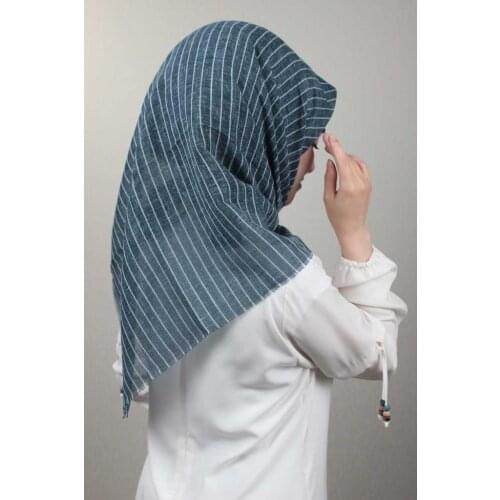 POLOİST PATTERNED LINDA COTTON SCARF-DESEN-01-RENK-13