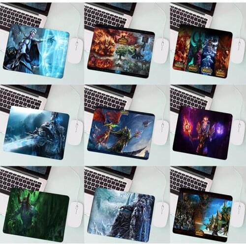 Mairuige Warcraft Frozen Thronesmall Mousepad 22X18CM Lest-selling Laptop Office Rubber Mouse Pad for Desktop Computer Mousepad