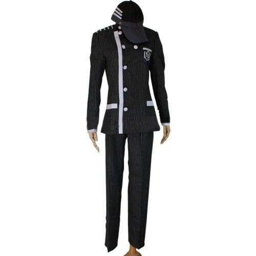 2019 Danganronpa V3 Killing Harmony Saihara Shuichi Super Detective Cosplay Costume