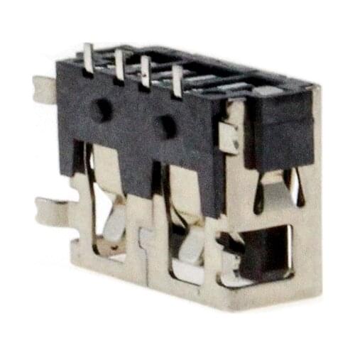 10/20/50 pcs USB2.0 Type A 4 foot 4Pin 30V 1.5A Connector USB female socket SMT Flat Port Jack Tail Plug Electric Terminals