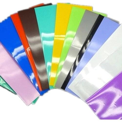 20pcs Li-ion 18650 Battery Wrap PVC Heat Shrink Tubing Precut Choice Size Battery Film Tape Battery Cover 40% off