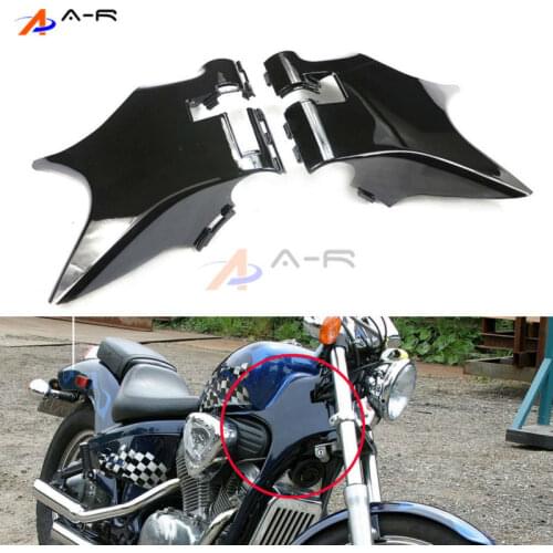 88-98 For Honda Shadow VT600 VT VLX 600 STEED 400 ABS Neck Cover Cowl Wire Covers Side Frame Guard Fairing Guard Protector