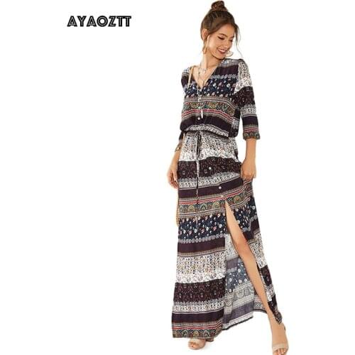 Платья для полных AYAOZTT China At AliExpress