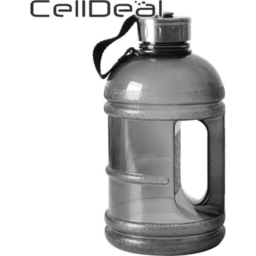 0.65L/1L/1.5L/2.2L Large Capacity Sport Bottle Drinking Bottle with Locking Flip-Flop Lid Outdoor Cycling Gym Fitness Training