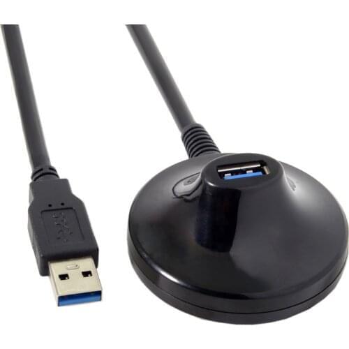 Chenyang USB 3.0 Type-A Male to Female Extension Dock station Docking Cable 0.8m