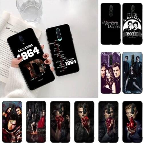 The Vampire Diaries Stefan Damon Salvatore Phone Case For Oppo A5 A9 2020 Reno2 z Renoace 3pro A73S A71 F11