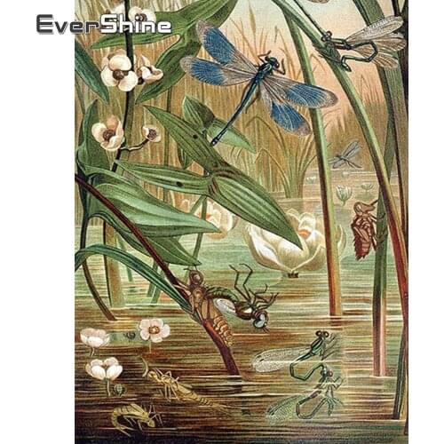 Evershine Diamond Painting Landscape Full Square Drill Cross Stitch Diamond Mosaic Full Layout Scenery Home Decoration 5D DIY