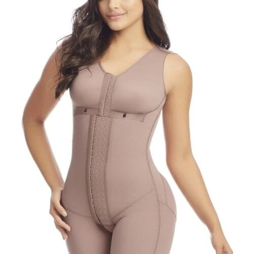 2020 Full Body Women Shaper Post Compression Garment With Bra Shapewear Fajas Reductoras Sexy And Comfortable Waist Trainer