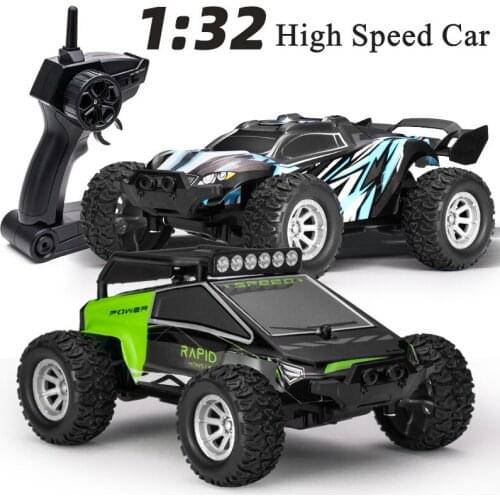 1:32 Mini Car High Speed 20km/h RC Car Dual Speed Adjustment 2.4G Mode/ Professional Mode Travel Off-Road Car Toys Kids Gift