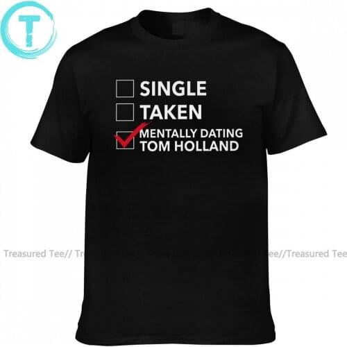 Tom Holland T Shirt Fashion Cotton Beach T-Shirt Short Sleeve Printed Tshirt 4xl Mens