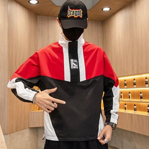 Men Spring Safari Style Fashion Jackets 2020 Mens Hip Hop Hooded Jacket Coat Male Oversize Korean Streetwear Tops Men Outerwear