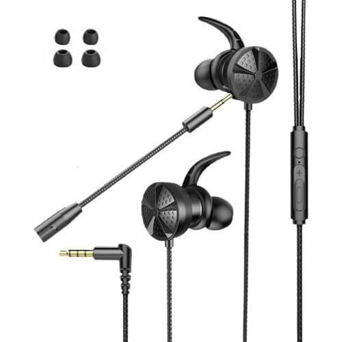 G30 Earphone Wired Universal with Mic Gaming Earbuds Deep Bass Earphones for Tablets