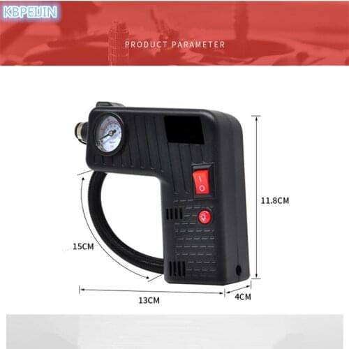Tire Inflator Volt Car Portable Air Compressor Pump Safety hammer signal help lamp for Honda fit accord crv civic accessories