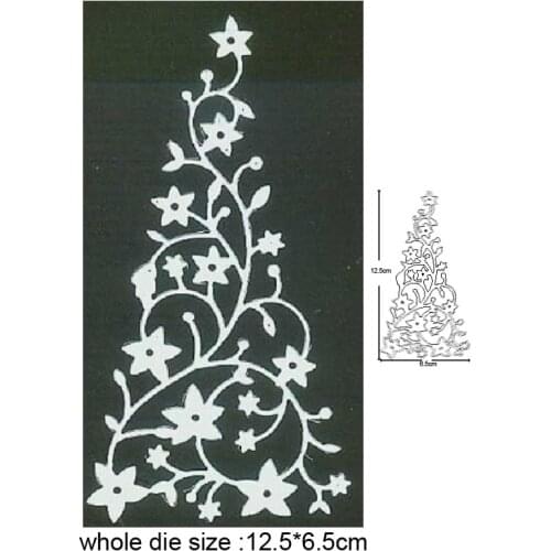 Snowflake Christmas tree Metal Cutting Dies For Stamps Scrapbooking Stencils DIY Paper Album Cards Decor Embossing 2020 New