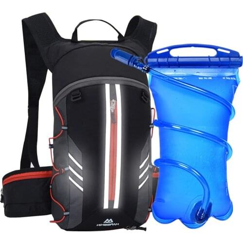 10L Climbing Pouch Hiking Running Ultralight Portable MTB Bike Bag Waterproof Sport Backpack 2L Water Bag Cycling Backpack Men