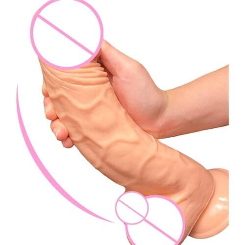 Super Big Penis With Suction Cup Huge Realistic Dildo For Women Silicone Artificial Large Dick Female Masturbator Erotic SexToys