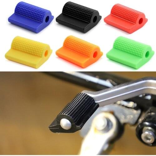 1PCs Universal Motorcycle Shift Gear Lever Pedal Rubber Cover Shoe Protector Foot Peg Toe Gel for Yamaha Mt 07 Etc Model