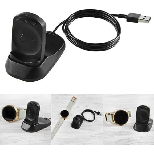 USB Charger Dock Station Cradle Holder Cable Line for Misfit Vapor smartwatch