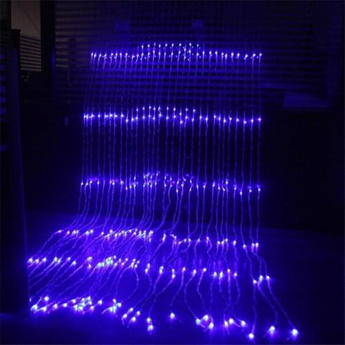 3x2M/3x3M/6x3M Waterproof Waterfall Meteor Shower Rain LED String Lights For Holiday Light Wedding Xmas Christimas Party Decor