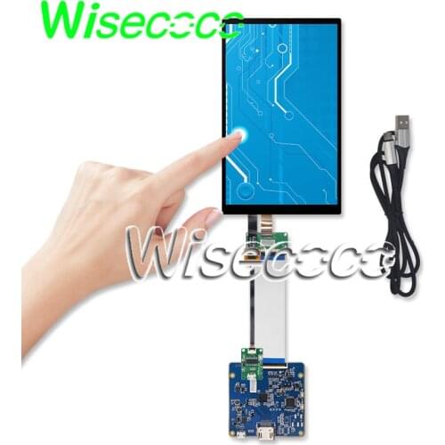 Wisecoco 7 inch IPS LCD Display 1200*1920 MIPI Driver Board USB Touch Screen Support Win7 8 10 Raspberry Pi 3 LT070ME05000
