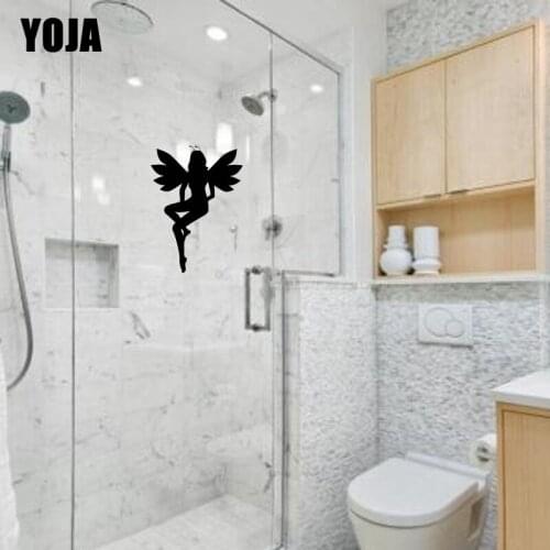 YOJA 28x20.3CM Room Decoration Fairy Pattern Wall Sticker Bathroom Glass Kitchen decal G2-0108