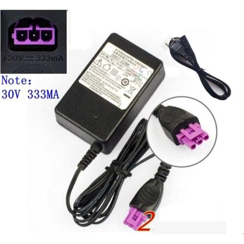 AC DC Power Adapter 0957-2286 30V 333mA Supply Charger for printer 1000 1050 2000 2060 2050 0957-2290
