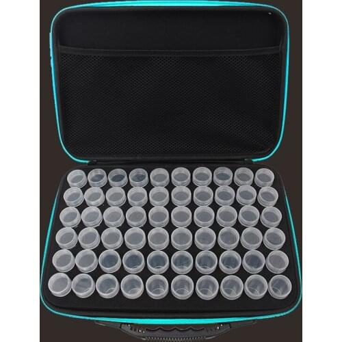 30/60 Bottles 5d Diamond Painting Accessories tools Storage Box Carry Case diamant painting tools Container Bag