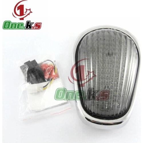 Motorcycle accessories For KAWASNKI VULCAN VN2000 2005 2006 2007 LED rear Tail Light integrated turn signal function Brake light