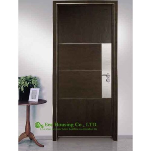 Commercial Ecological Interior Door For Sale, Aluminum Modern Door For Restaurant /Hotel Projects