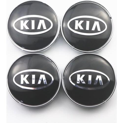 4pcs 60mm Wheel Center Hub Caps Car Emblem Badge Logo Wheel Center Cap For Kia rio ceed sportage cerato soul sorento k2 K3 k5