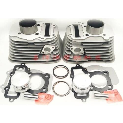 49MM Motorcycle Cylinder Kit for Yamaha Virago XV250 V Star 250 Route 66 Qianjiang QJ250-H QJ250-L QJ250-J Keeway Cruiser 250