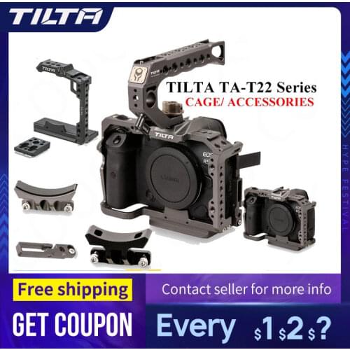 TILTA TA-T22-A Camera Cage for Canon R5/R6 TA-T22-FCC DSLR Rig Top Handle R5 R6 Accessory