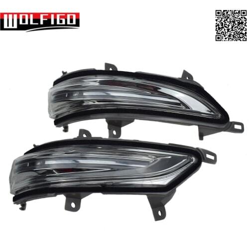 Left Right For Lexus LX570 LX 570 2012-19 GX460 LED Car Side Wing Rear View Mirror Lamp Turn Signal Light Indicator Flash Light