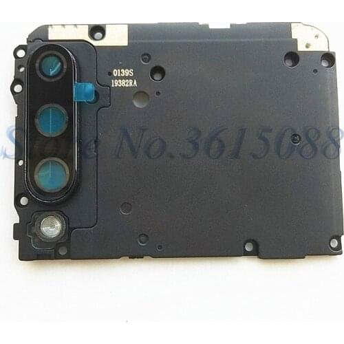 Motherboard Main Board Cover Wifi Antenna Signal Cover with Camera glass lens + Frame For Xiaomi CC9e / Mi A3
