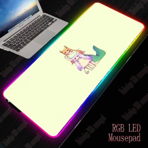 MRGBEST Kanna Kamui Locking Edge Large Natural Rubber Mouse Pad Waterproof Game Desk Mousepad Keyboard Mat Dropshipping