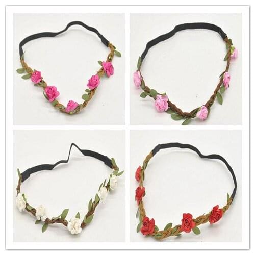 New Arrive Seaside Beach Bride Bridesmaid Flower Ornaments Ribbon Decorative Flowers Festival Wedding Beach