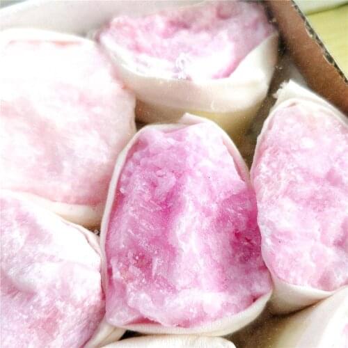 Natural Rough Rose Aragonite Mineral Stone Specimens Set