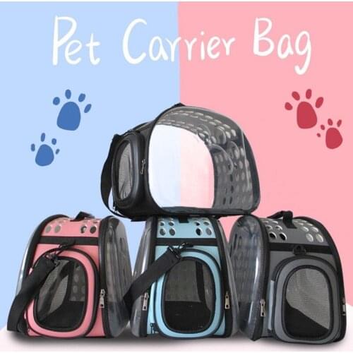 Cat Carrier Backpack Big Transportation Carrying Handbag for Dogs Foldable Cats Travel Backpacks Portable Pet Carrier