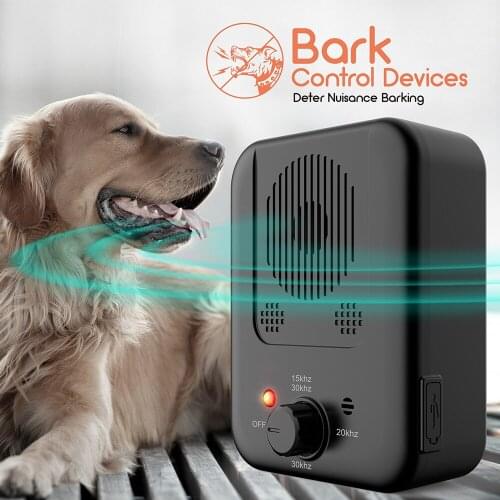 Pet Dog Repeller Ultrasonic Bark Suppressor Outdoor Dog Repeller Anti-noise Anti-barking Dog Training Device Pet Treat Supplies